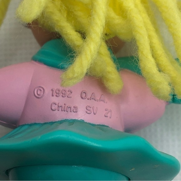 X2 Vintage 90s Cabbage Patch Dolls Figure Skater & Ballerina Mini Toys 3.5” - Picture 4 of 5